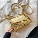 Sac à Main Brillant en Cuir...