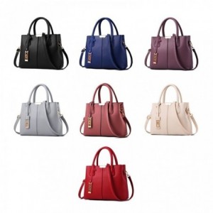 Sac à main bandoulière - Style européen , grande capacité, couleur unie