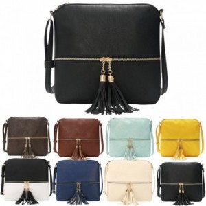 Sac bandoulière en cuir PU avec franges - Style rétro et luxueux